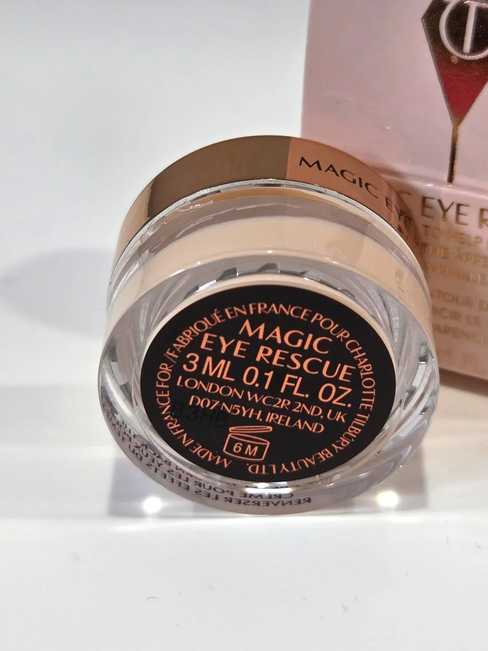 Charlotte Tilbury Magic Eye Rescue Travel/Mini Size 3 ml / 0.1 fl oz NIB